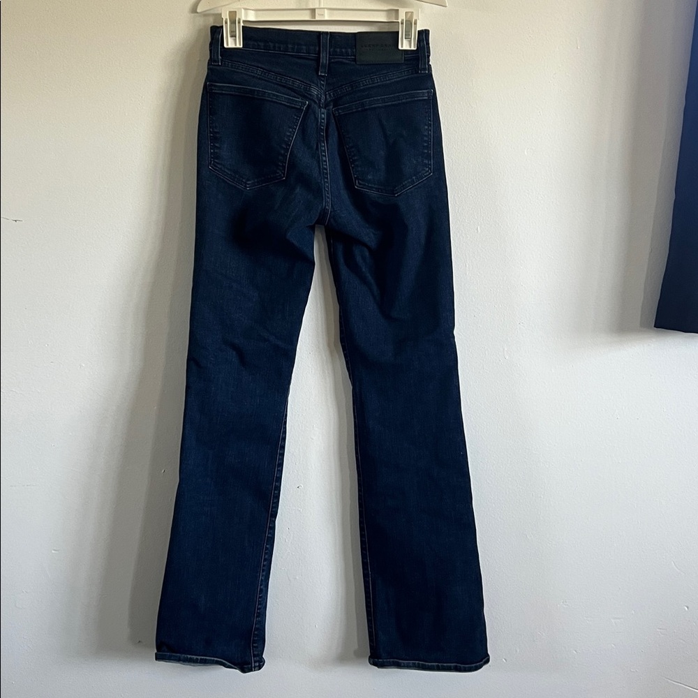 Lucky Brand High Rise Boot Bridgette Indigo Denim Dark Wash Jeans - Picture 4 of 11